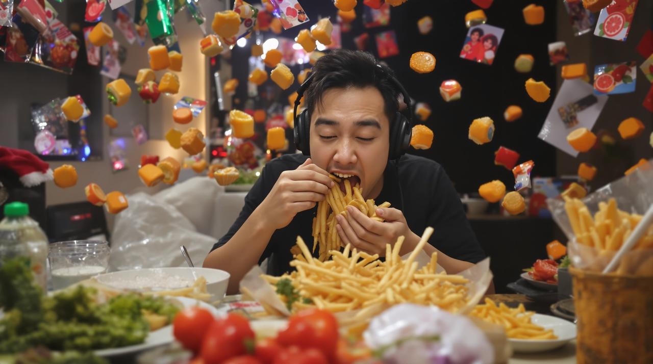 黑料社区网站 - 某大胃王网红被曝假吃,直播中意外露馅被网友实锤 某大胃王网红被曝假吃,直播中意外露馅被网友实锤